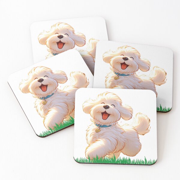 Item preview, Spring Fling with the Golden Doodle Delight designed and sold by Furbabies Art.
