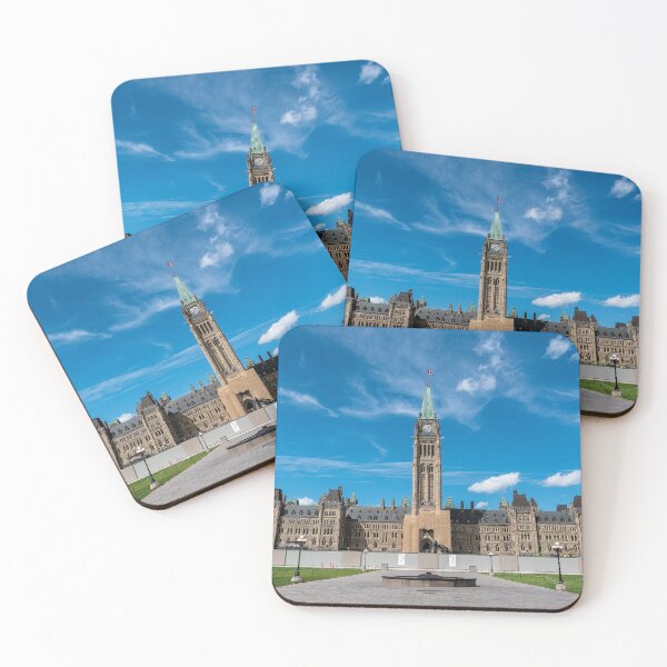 Item preview, Canadian Parliament from the Front with Centennial Flame designed and sold by jrtwynam.