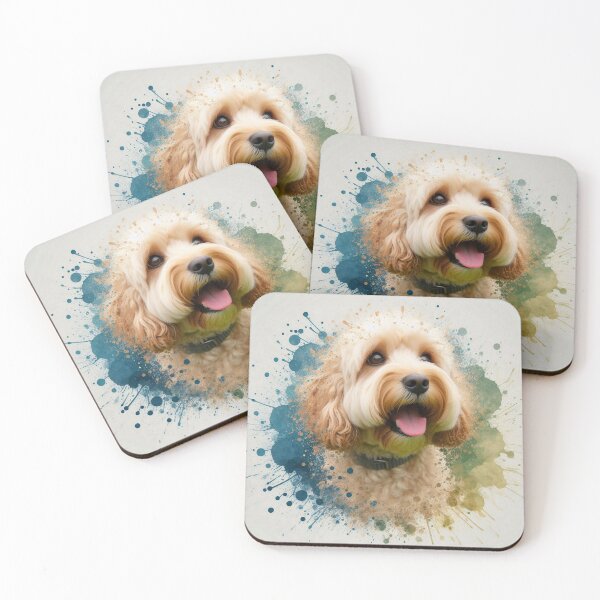 Artikelvorschau, Cockapoo-Spritzkunst entworfen und verkauft von The Digital Compass.