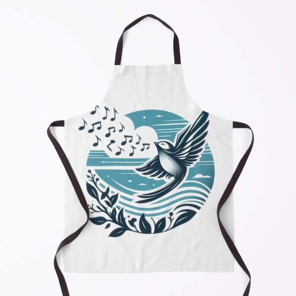 Item preview, Bird is Flying with Notes designed and sold by Gulyabani.