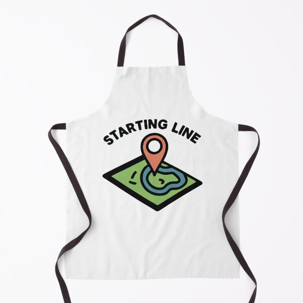 Item preview, Starting Line Map Pin & Trail - Runner's Journey designed and sold by NiftyWrx.