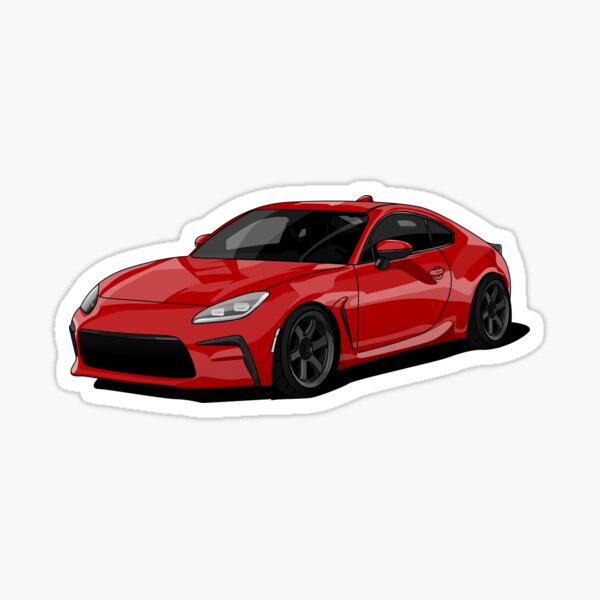 Item preview, Red Toyota GR86 designed and sold by samsgarage.