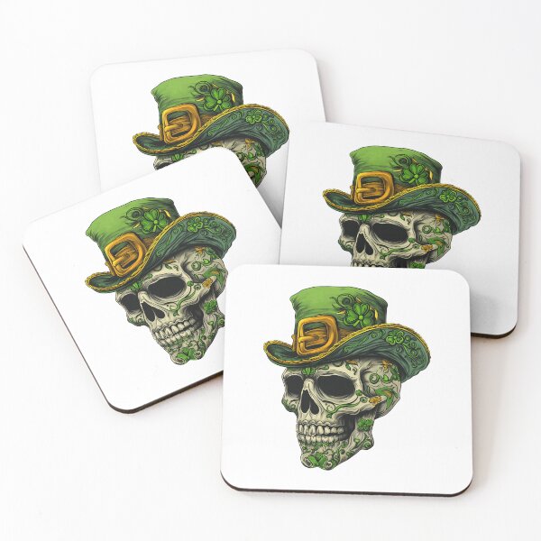 Item preview, Sugar Skull Leprechaun St. Patricks Day  designed and sold by Wild-Co.