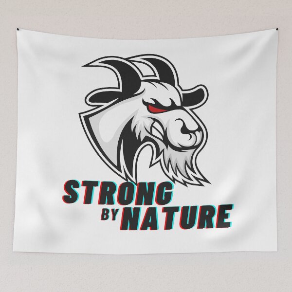 Item preview, Strong by Nature - Goat designed and sold by nal-projects.