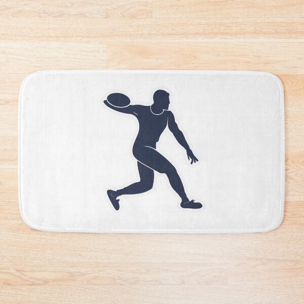 Item preview, Athletic Discus Thrower Silhouette designed and sold by NiftyWrx.
