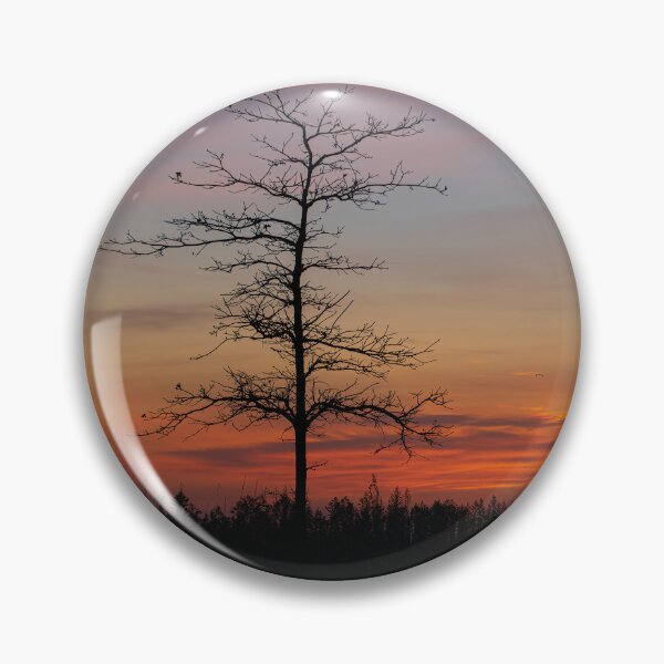 Item preview, Bare Tree Sillhouette against Sunset Sky designed and sold by jrtwynam.
