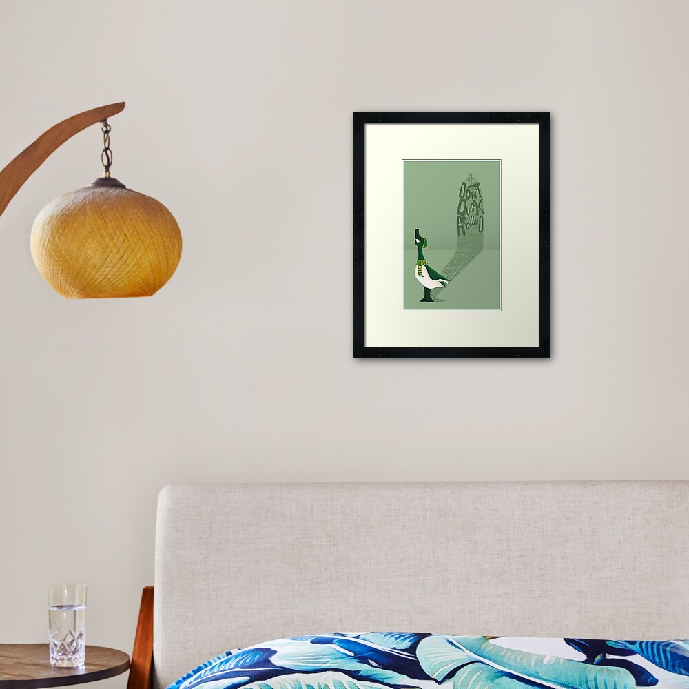 Item preview, Framed Art Print designed and sold by D00dleDucky.