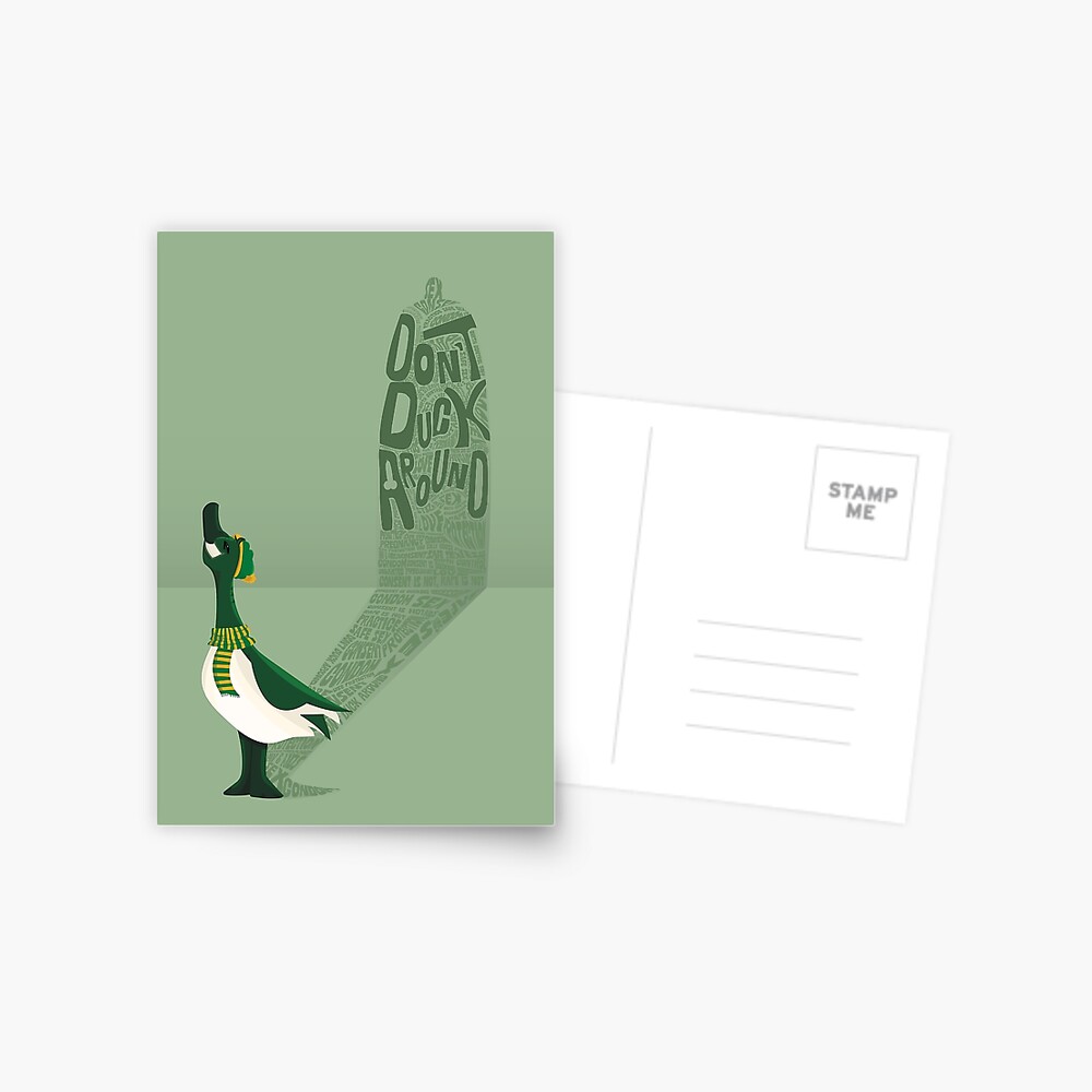 Item preview, Postcard designed and sold by D00dleDucky.