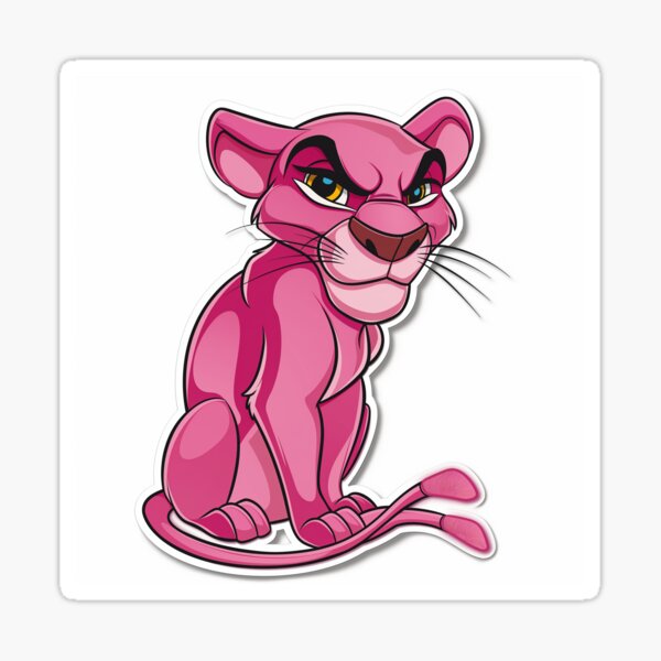 Artikel-Vorschau von Schöner und rosaroter Panther, designt und verkauft von likritz.