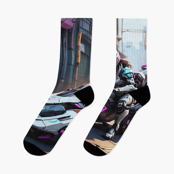 Item preview, Girl Speedster In Neo Tokyo designed and sold by That3DGeek.