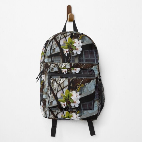 Item preview, Close up of Cherry plum with white blossoms 1 original artwork designed and sold by paragonDesign28.
