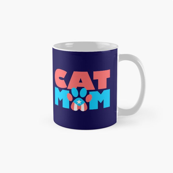 Item preview, Cat Mom Puerto Rico Flag Pet Paw Boricua designed and sold by byDarling.