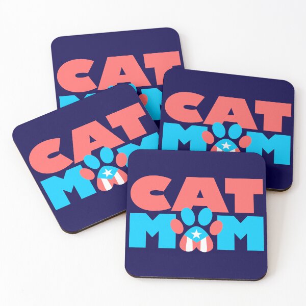 Item preview, Cat Mom Puerto Rico Flag Pet Paw Boricua designed and sold by byDarling.