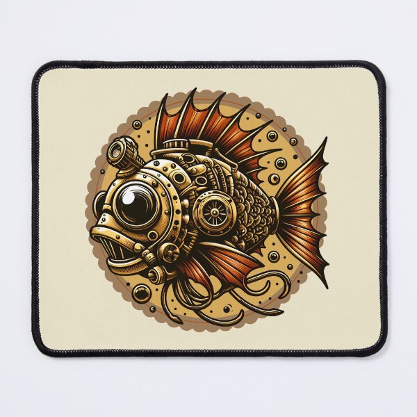Item preview, Steampunk Fish designed and sold by MusesWhispers.