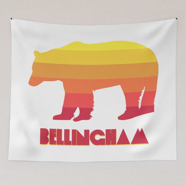 Item preview, Bellingham Washington Rainbow Bear designed and sold by Esskay Designs.