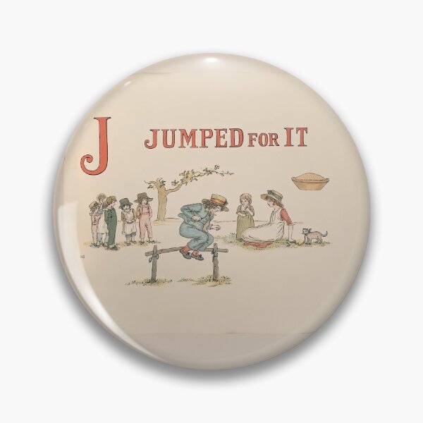 Item preview, A  Apple Pie book illustration of  J  jumped for it designed and sold by stevepaint.