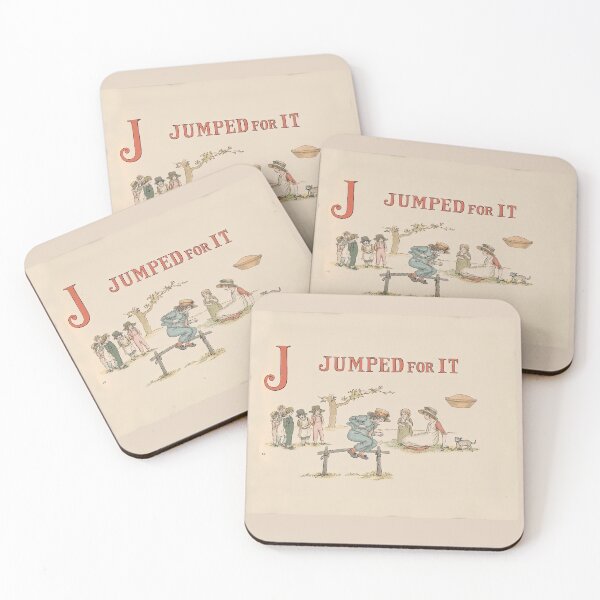 Item preview, A  Apple Pie book illustration of  J  jumped for it designed and sold by stevepaint.