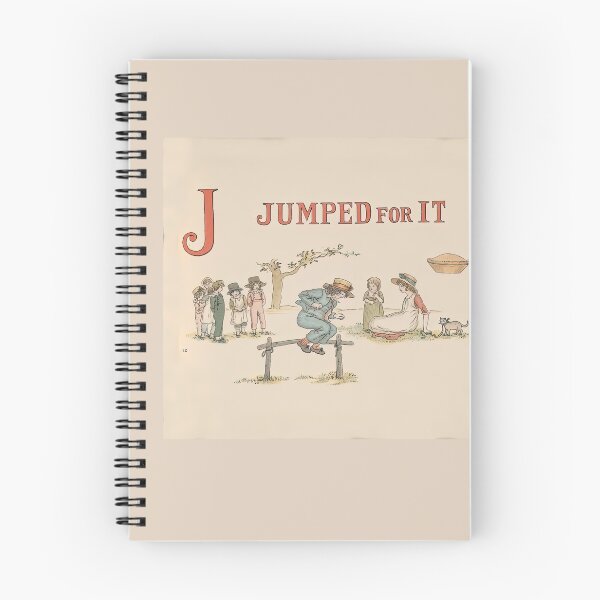 Item preview, A  Apple Pie book illustration of  J  jumped for it designed and sold by stevepaint.