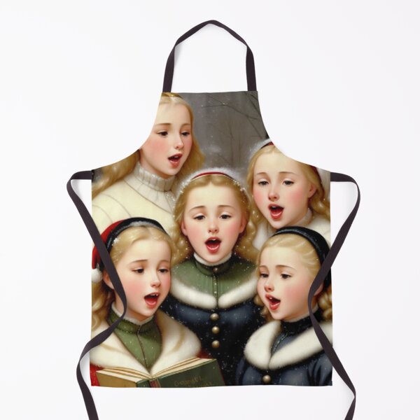 Artikelvorschau, Junge Weihnachtssänger im Vintage-Winter-Stil entworfen und verkauft von TheDarkWardrobe.