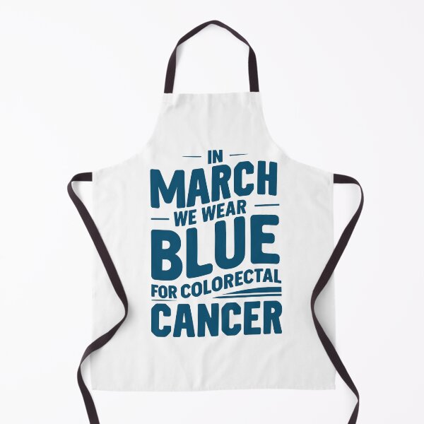 Item preview, In March We Wear Blue: Colorectal Cancer Awareness designed and sold by QuantaPixel.