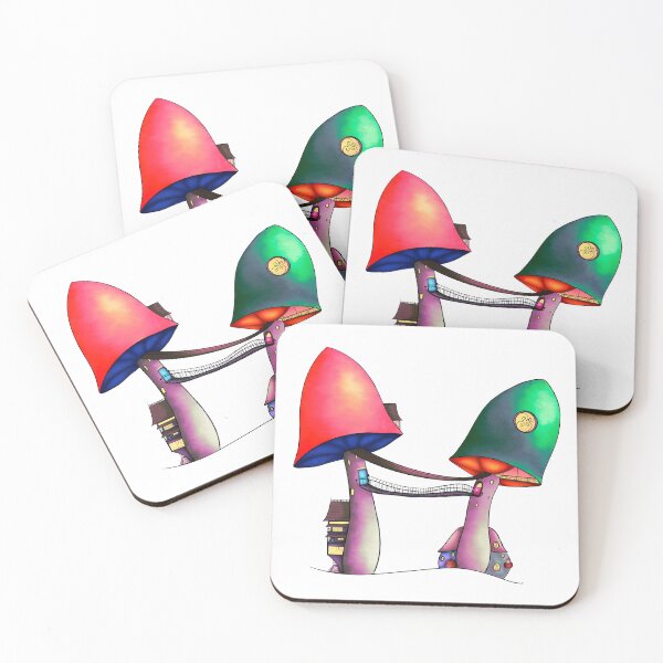 Item preview, Mushroom Neighbors III designed and sold by lezell.