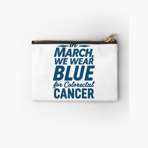 Item preview, In March We Wear Blue: Colorectal Cancer Awareness  designed and sold by QuantaPixel.