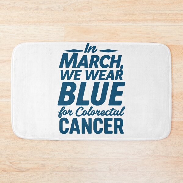 Item preview, In March We Wear Blue: Colorectal Cancer Awareness  designed and sold by QuantaPixel.