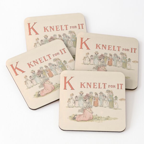 Item preview, A  Apple Pie book illustration of  K knelt forit designed and sold by stevepaint.