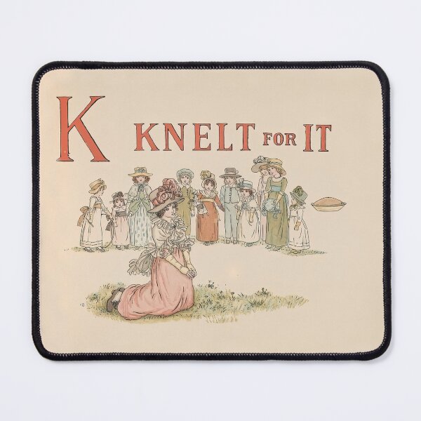 Item preview, A  Apple Pie book illustration of  K knelt forit designed and sold by stevepaint.