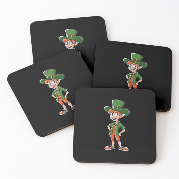 Item preview, St Patricks Day Leprechaun cartoon designed and sold by VibeStyleShop.