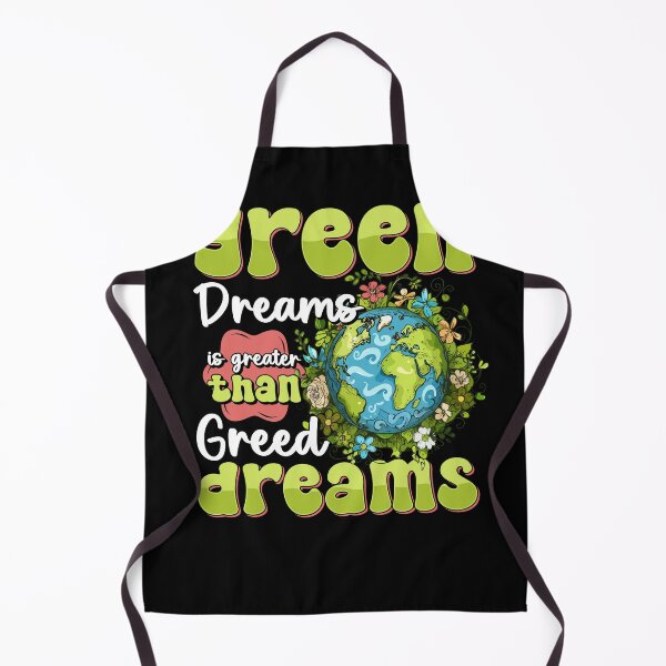 Item preview, Planet Earth Environmental Awareness Green Dreams Is Greater Than Greed Dreams  designed and sold by fantasticdesign.