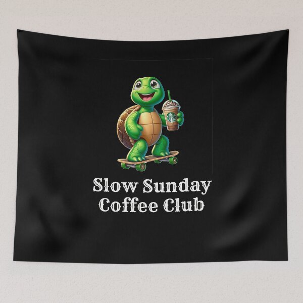 Item preview, Slow Sunday Coffee Club designed and sold by joetrade.