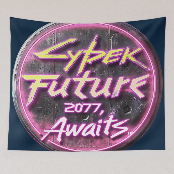 Item preview, Cityscape Odyssey: Imprinted Cyberpunk Narrative designed and sold by Ace Apparel  Attire.