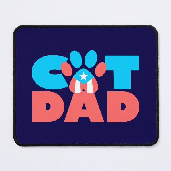Item preview, Cat Dad Puerto Rico Flag Pet Paw Boricua designed and sold by byDarling.