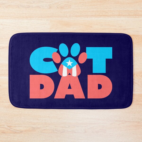 Item preview, Cat Dad Puerto Rico Flag Pet Paw Boricua designed and sold by byDarling.