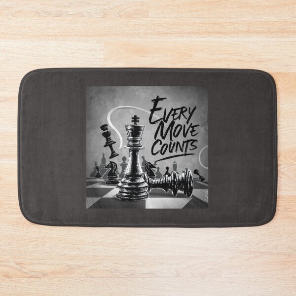 Item preview, Chess, Every movement counts, clothes and fashion. designed and sold by chessnegocios.