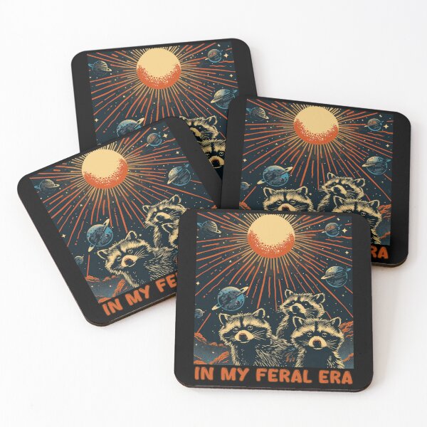 Item preview, In My Feral Era Raccoon designed and sold by Marcin Kulka.