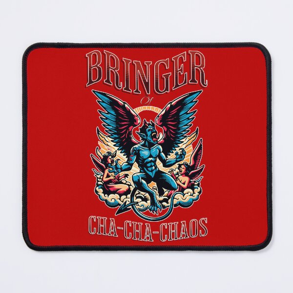 Item preview, Bringer of Cha-Cha-Chaos - Demon and angels designed and sold by JoksterHaven.