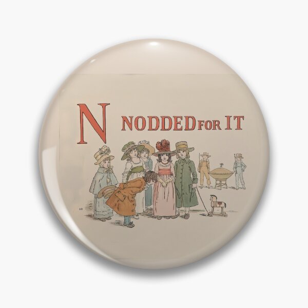Item preview,  A  Apple Pie book illustration of N nodded for it designed and sold by stevepaint.