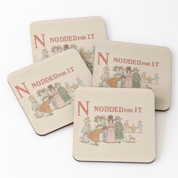 Item preview,  A  Apple Pie book illustration of N nodded for it designed and sold by stevepaint.