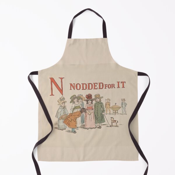 Item preview, A Apple Pie book illustration of N nodded for it designed and sold by stevepaint.