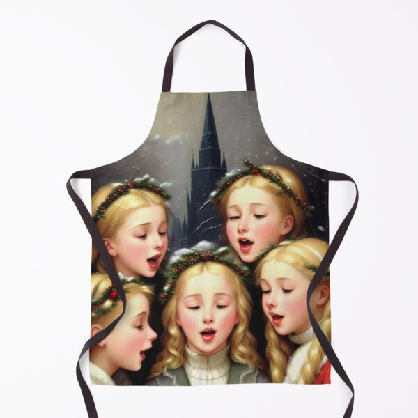 Artikelvorschau, Junge Weihnachtssänger im Vintage-Winter-Stil entworfen und verkauft von TheDarkWardrobe.