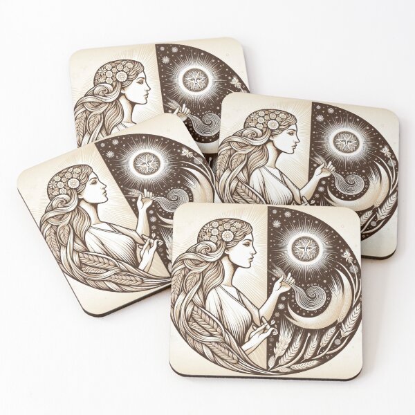 Item preview, Slavic woman and night designed and sold by Miikki00.