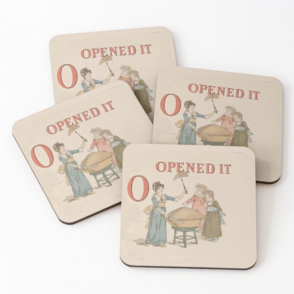 Item preview,  A  Apple Pie book illustration of O opened it designed and sold by stevepaint.