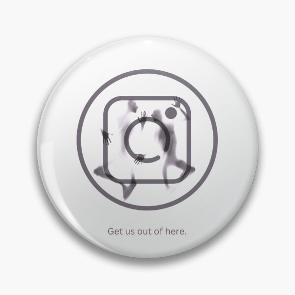 Item preview, Social media. Get us out of here. designed and sold by CreativeBizarre.