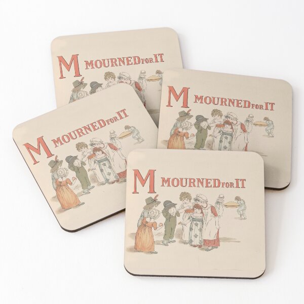 Item preview,  A  Apple Pie book illustration of M mourned for it designed and sold by stevepaint.