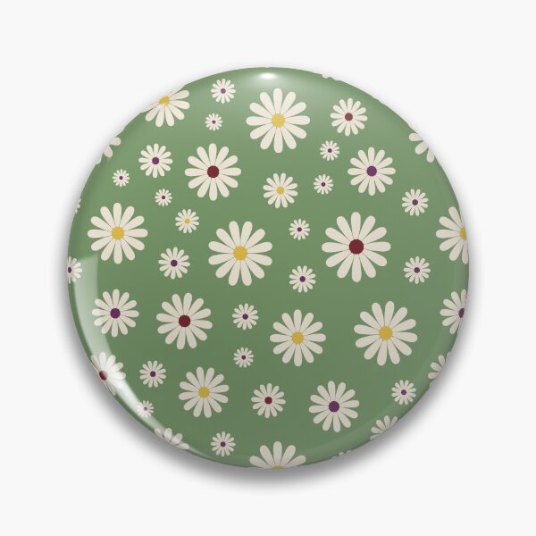 Item preview, Jade Green Gemstone Daisy Dreams Pattern designed and sold by ClaudiaFlores.