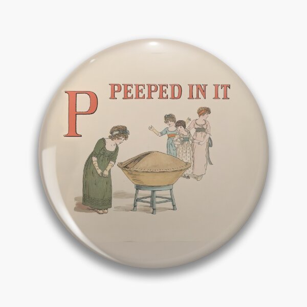 Item preview,  A  Apple Pie book illustration of P peeped in it designed and sold by stevepaint.