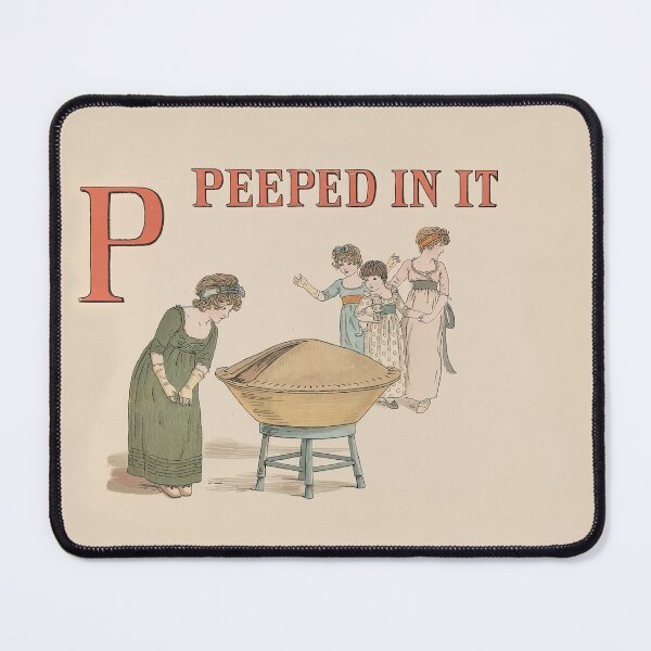 Item preview,  A  Apple Pie book illustration of P peeped in it designed and sold by stevepaint.