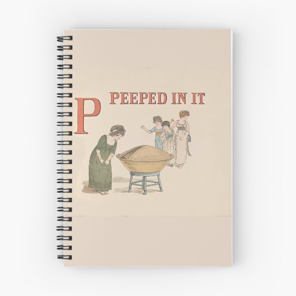 Item preview,  A  Apple Pie book illustration of P peeped in it designed and sold by stevepaint.